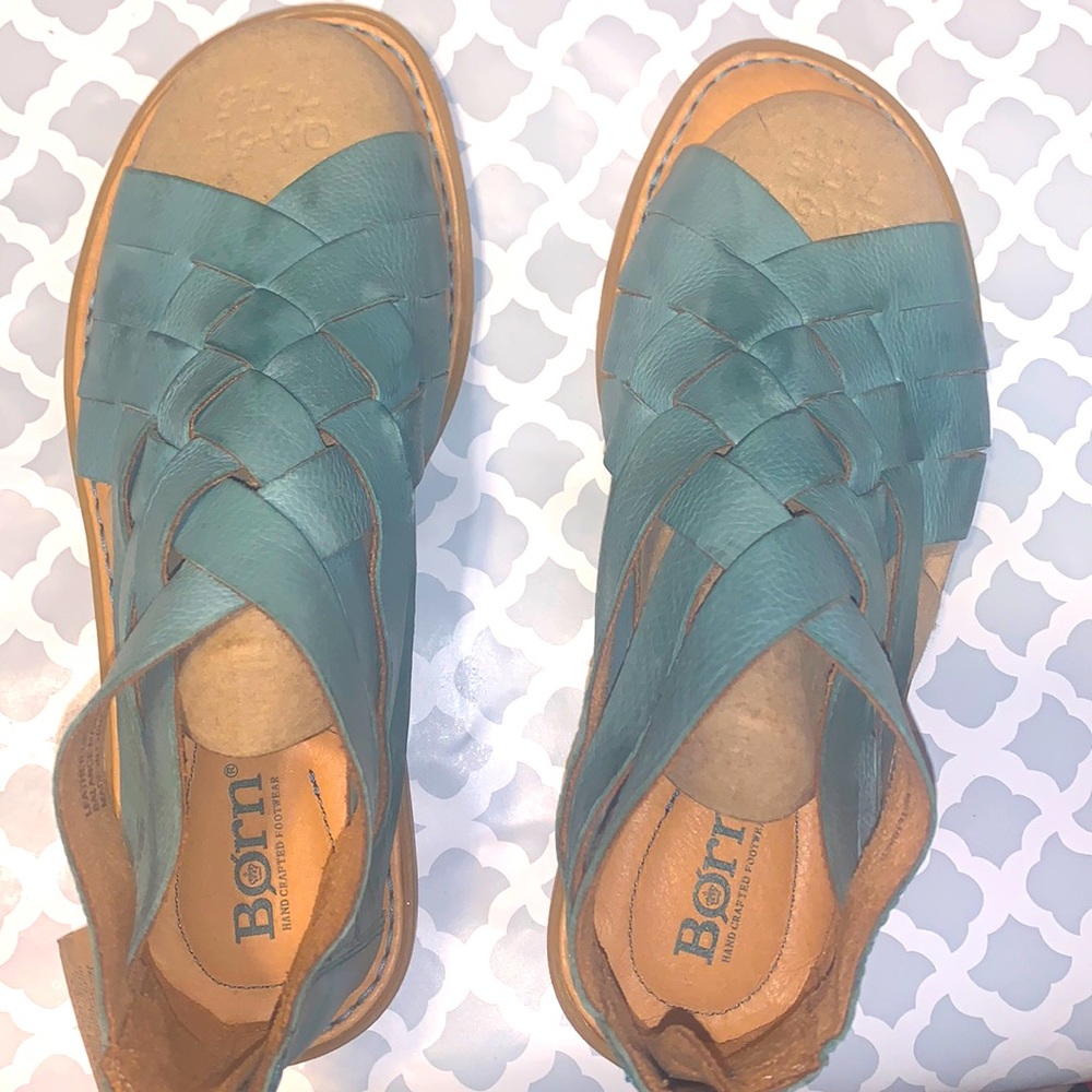 BORN iwa woven sandals